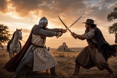 El Cid Campeador es un personaje de los tiempos de la Reconquista de España, mientras que El Martín Fierro es una ficción de la época de la Campaña del Desierto.
