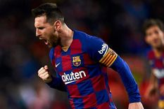 Leo jugó la primera parte del año en Barcelona.