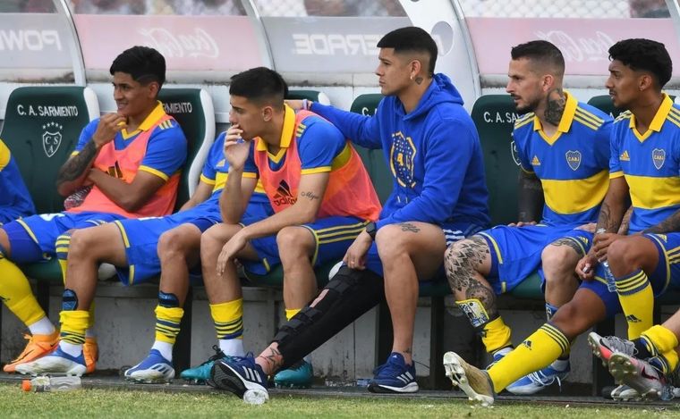 El plantel reconoció a Marcos Rojo en la previa del duelo con Newells.