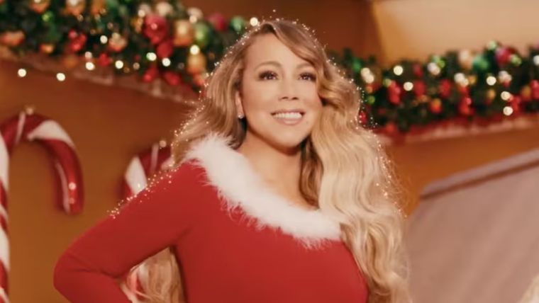 Mariah Carey aumenta su fortuna con cada reproducción de su clásico navideño. / Archivo MDZ