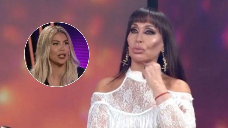 Moria Casán le tiró con todo a Wanda Nara. / Captura Eltrece