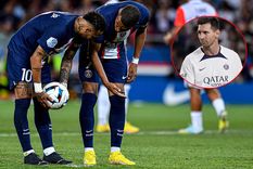 Messi intercedió en la discusión entre Neymar y Mbappé por ver quién queda como el designado para patear los penales.