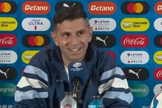 El marplatense habló ante los medios. Foto: Captura