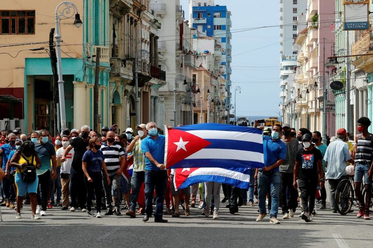 Los cubanos en contra del gobierno harán una nueva manifestación en noviembre