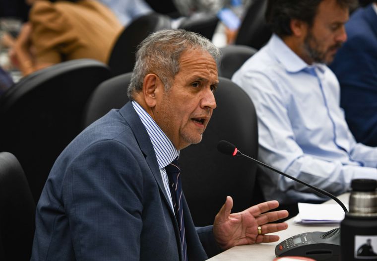 Sergio Palazzo, secretario general de La Bancaria Foto: Telam