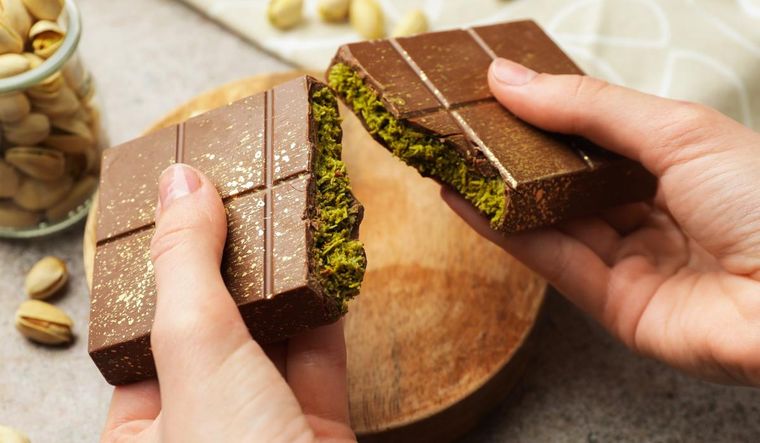 Esta receta de chocolate dubai con pistacho es lo más delicioso del mundo Esta receta de chocolate dubai con pistacho es lo más delicioso del mundo