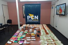 Detienen a un integrante de la Barra Brava de la Lepra con drogas y lo vinculan a banda narco  Foto: Ministerio de Seguridad