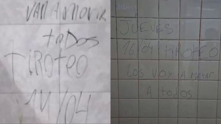 Amenazas de tiroteos escolares: el mapa de las zonas afectadas y el modus operandi que se repite.