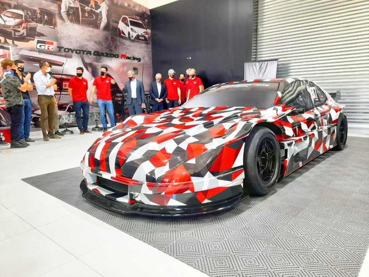 El Toyota saldrá a pista en los próximos días. Foto: Toyota Gazoo Racing
