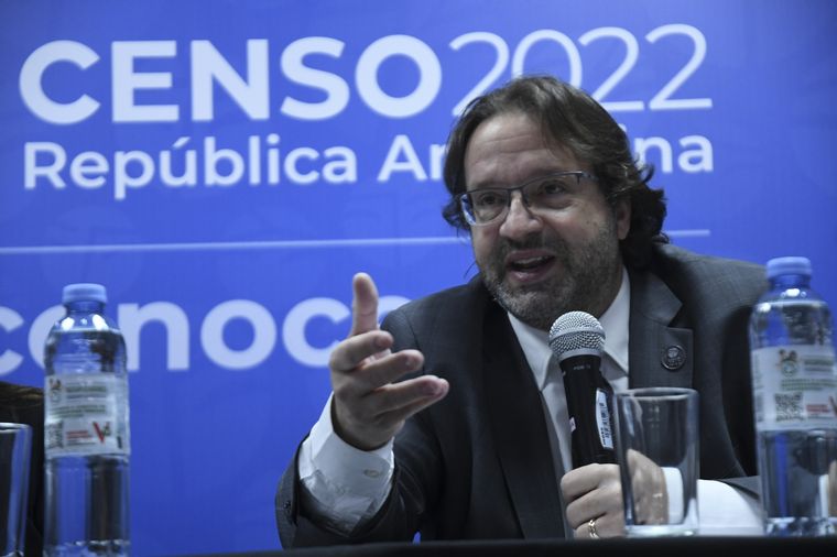 Marco Lavagna es el titular del Indec Foto: Telam