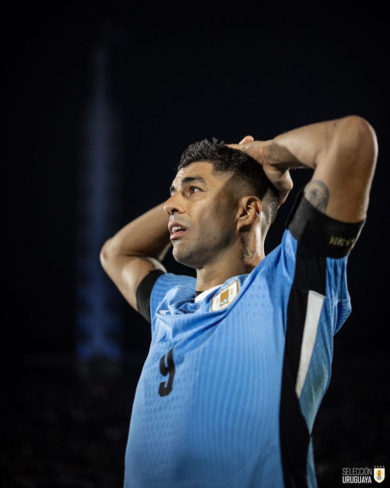 Luis Suárez anunció su retiro de la Selección de Uruguay. Foto: @Uruguay