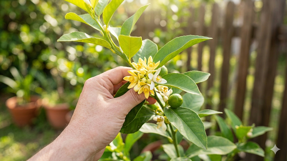 El truco que pocos conocen para hacer florecer el limonero