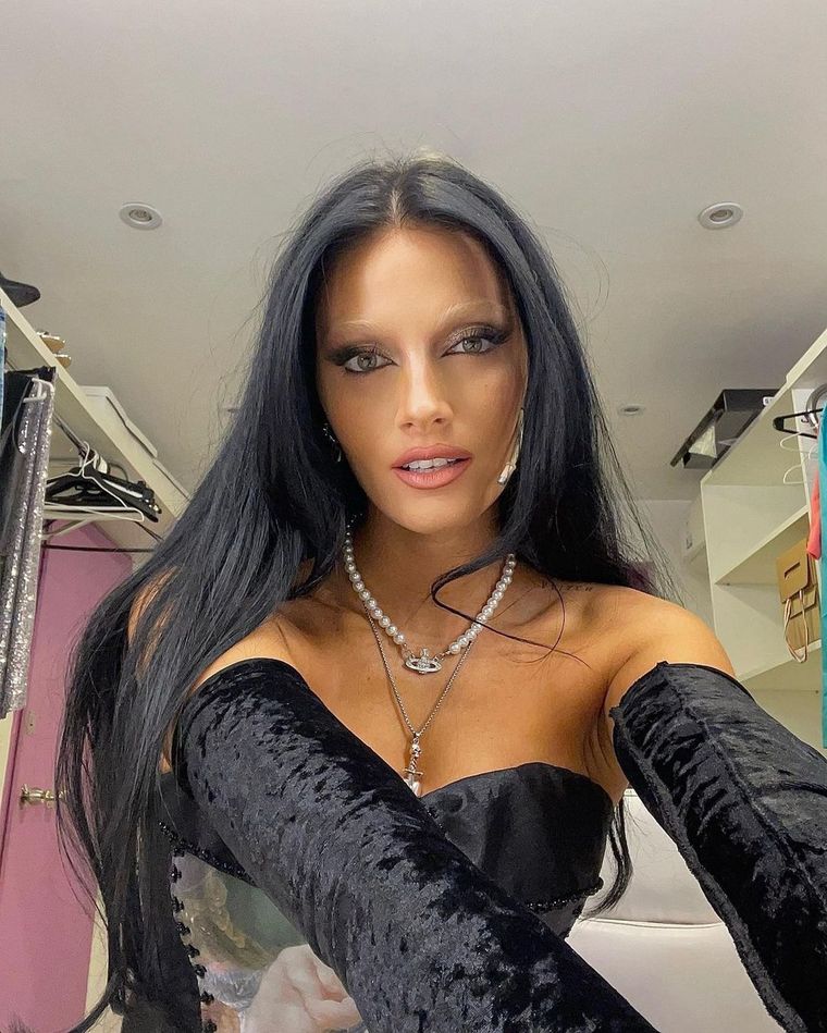 Oriana Sabatini practica nuevas tendencias 2022 y estos son sus resultados Foto: Instagram