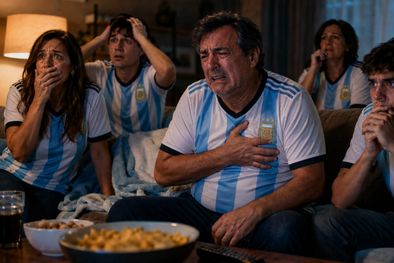 MDZol | sufrir el partido de la selección argentina, mundial 2026, corazón