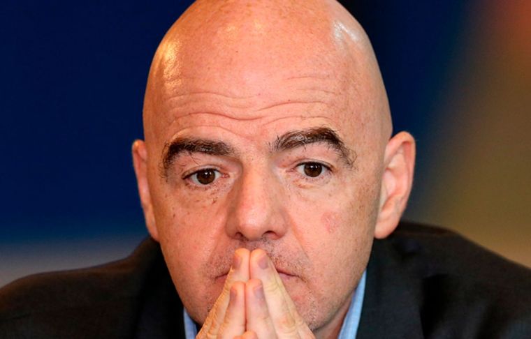 Gianni Infantino, presidente de la FIFA.