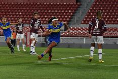 Palomar marcó el gol del título. Foto: Boca Femenino
