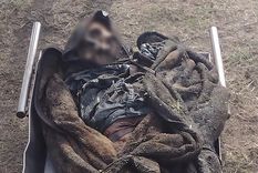 El esqueleto hallado estaba envuelto en una frazada