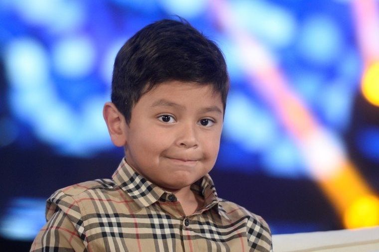 Dieguito Fernando Maradona en el programa de Susana Giménez. Foto cortesía: Prensa Telefe
