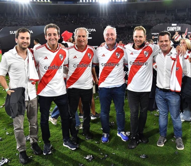 Brito habló sobre Demichelis y su futuro tras ganar la Supercopa Argentina Foto: @jorgebrito_ok