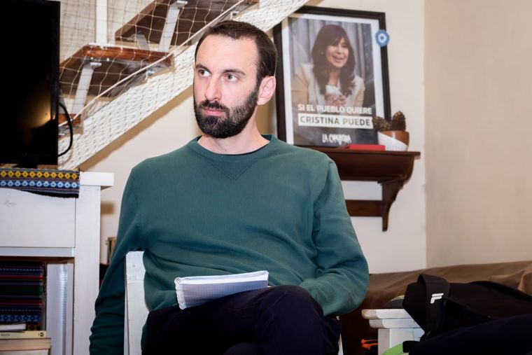 Damián Selci, candidato a intendente de Hurlingham Foto: Twitter @DamianSelci