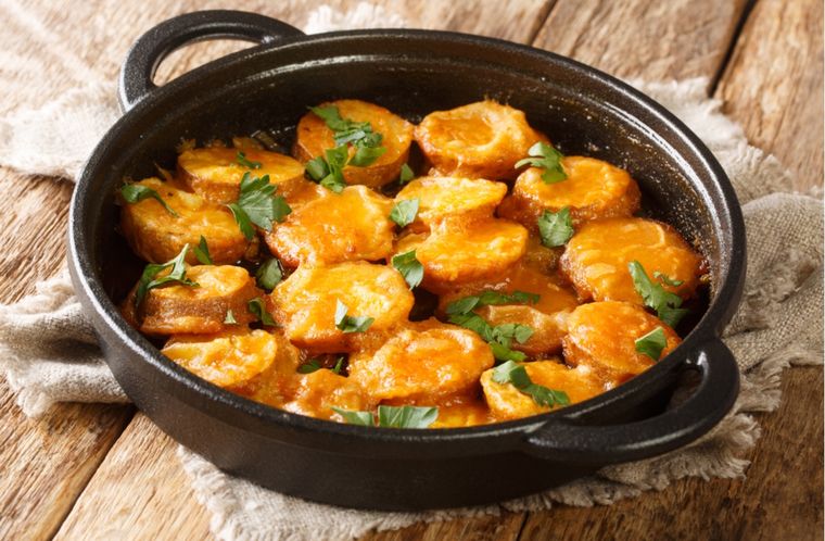 Patatas a la importancia Una receta clásica de España con un sabor único Foto: Shutterstock