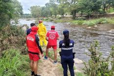 El martes hallaron al hombre y buscaban a su pareja, con quien acampaba en Villa General Belgrano. Este miércoles fue encontrado el cuerpo de la mujer Foto: Bomberos de Calamuchita