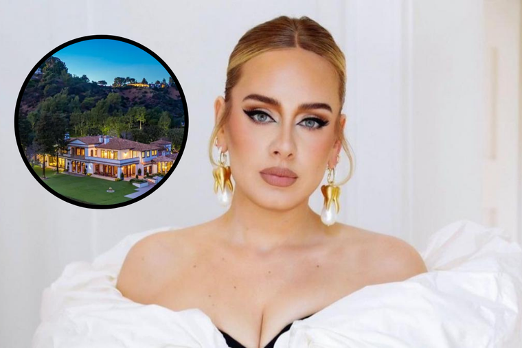 ADELE SE MUDA CON SU NOVIO RICH PAUL. LA ARTISTA LE COMRPÓ UNA MANSIÓNA SYLVESTER STALLONE.