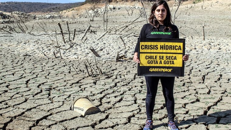 La sequía tiene ya características históricas en Chile. Foto: RadioUniversidad.