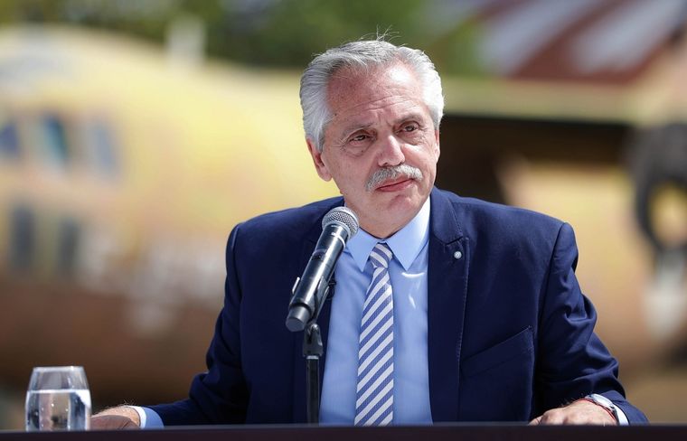 Alberto Fernández apuntó contra el Gobierno por la inflación Foto: Noticias Argentinas