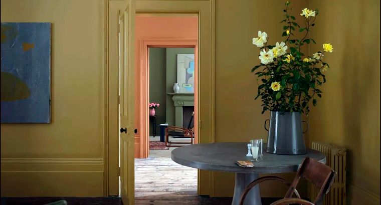 Con un poco de imaginación, las ideas de pintura pueden aportar encanto, energía y detalles inesperados a cada rincón de tu hogar. Foto: Farrow & Ball