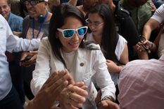 La correísta Luisa González lidera el escrutinio en Ecuador Foto: EFE