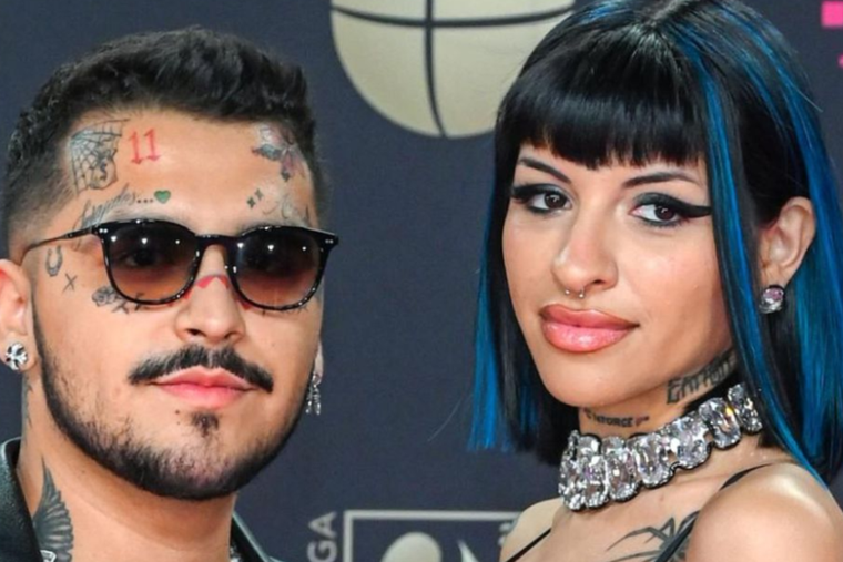 Cazzu y Christian Nodal están a pocos meses de convertirse en padres. Foto: EFE