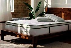 Hay una forma de hacer que la limpieza de un colchón sea más sencilla sin sacrificar la limpieza: colocar el limpiador a vapor sobre él. Foto: Silk & Snow