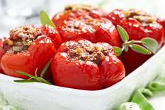 Agasaja a tus seres queridos con estos deliciosos pimientos rellenos Foto: Shutterstock
