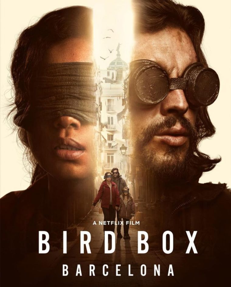 Bird Box Barcelona, arribó a Netflix este viernes. Foto: Instagram Apasonido.