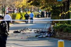 El atentado ocurrió en la bicisenda de New York que bordea el Hudson.
