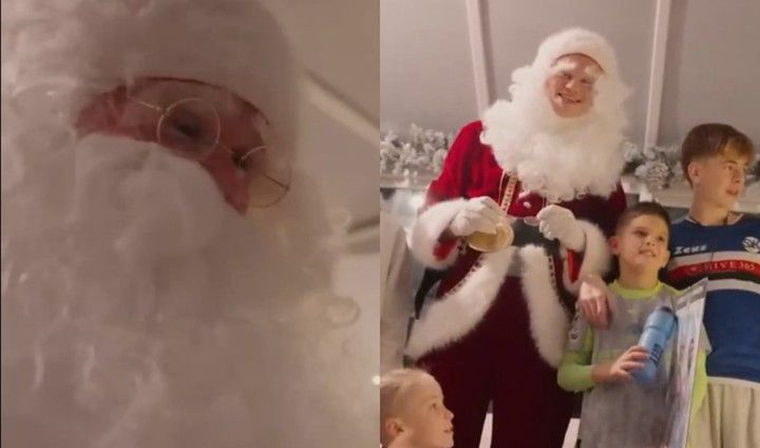 Erling Haaland y un gran momento con los pequeños fanáticos del Manchester City. Erling Haaland y un gran momento con los pequeños fanáticos del Manchester City.