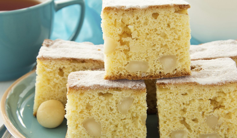 Agasaja a tus seres queridos con este postre increíble: brownies de chocolate blanco Foto: Rebañado