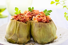 Alcachofas con jamón serrano: receta casera y nutritiva Foto: Shutterstock