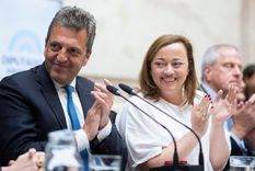 Massa y Moreau. Foto: Diputados Massa y Moreau. Foto: Diputados