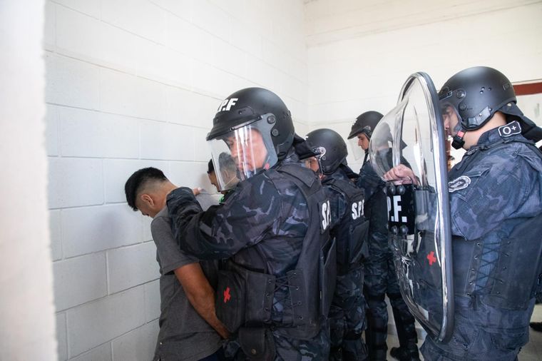 La nueva cárcel tiene capacidad para 464 internos. Foto: Prensa Ministerio de Seguridad