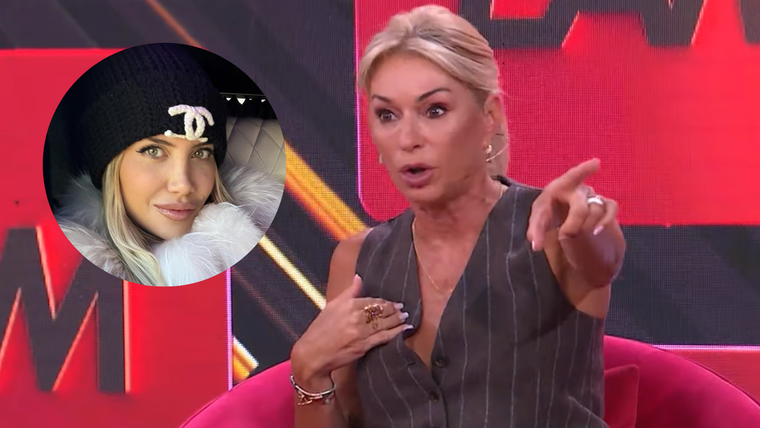 Yanina Latorre estalló contra Wanda Nara y la acusó de mala madre. Foto: Captura América TV