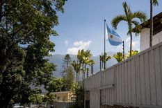 La embajada argentina en Venezuela. Foto: EFE