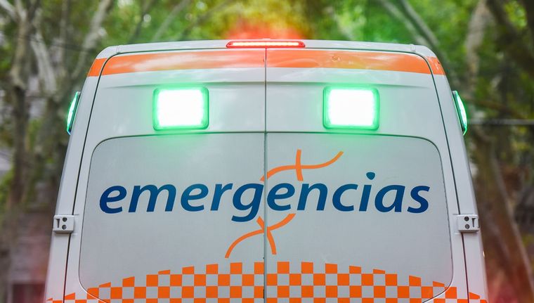 Médicos del SEC trasladaron a la víctima a un hospital. Foto: Archivo / Santiago Tagua/MDZ