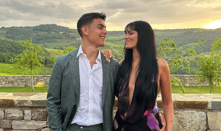 Paulo Dybala y Oriana Sabatini incluyen a muchos famosos en su boda Foto: @orianasabatini