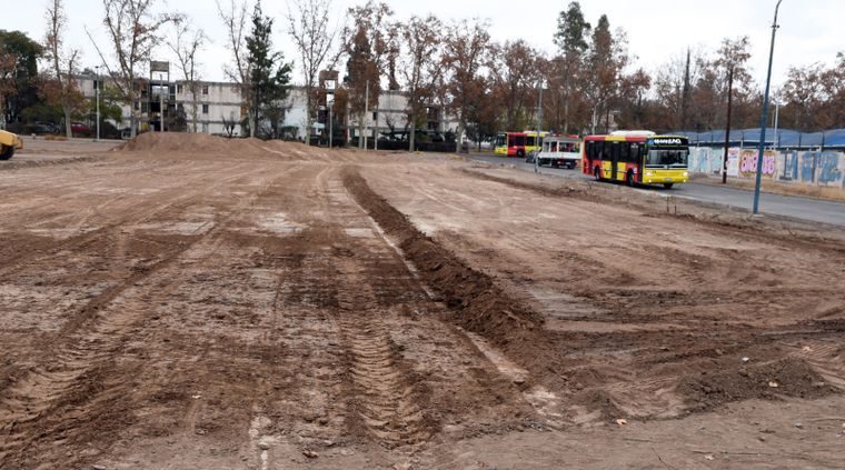Las canchas emplazadas en el terreno ubicado en el Corredor del Oeste desaparecieron Foto: ALF PONCE MERCADO / MDZ