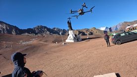 Encontraron muerto al andinista que se había perdido en la zona del Cristo Redentor