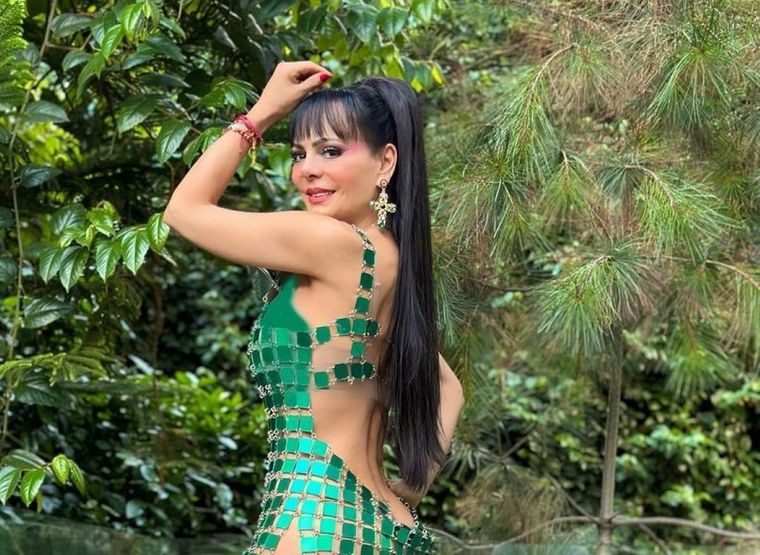 Maribel Guardia se confunde con la belleza de la naturaleza. Foto: Maribel Guardia  / Instagram