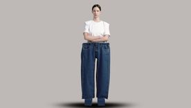 Los jeans cuadrados son tendencia en Europa.