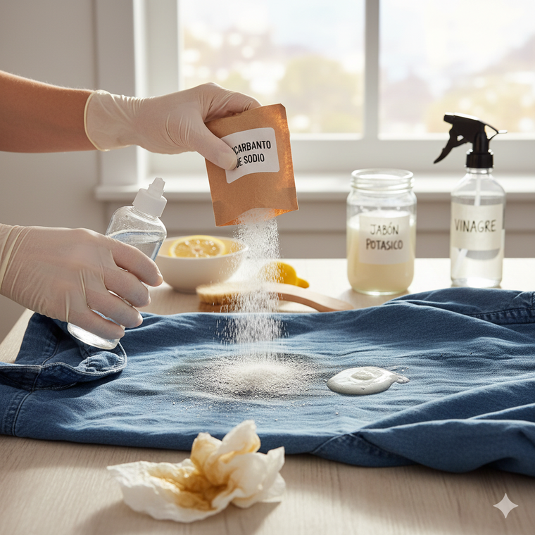 Una mancha que se puede quitar. Fuente: IA Gemini.